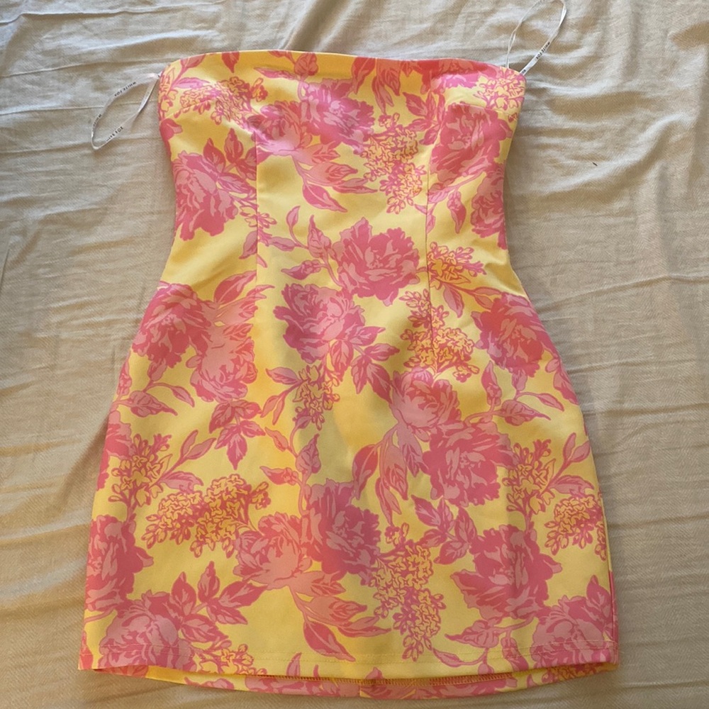 White fox boutique mini dress